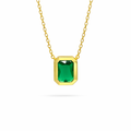 Prism Green Gold Kolye