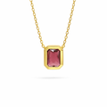 Prism Red Gold Kolye