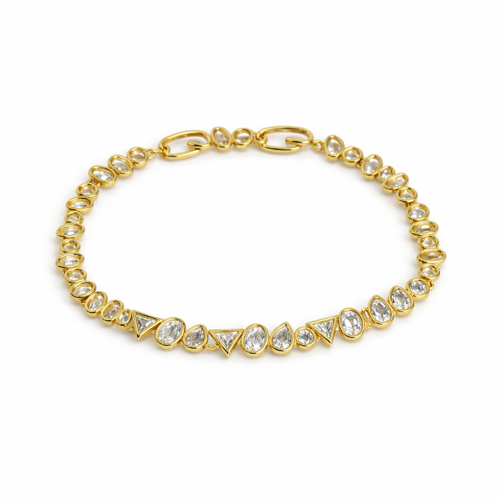 Triangle Spark Gold Bileklik
