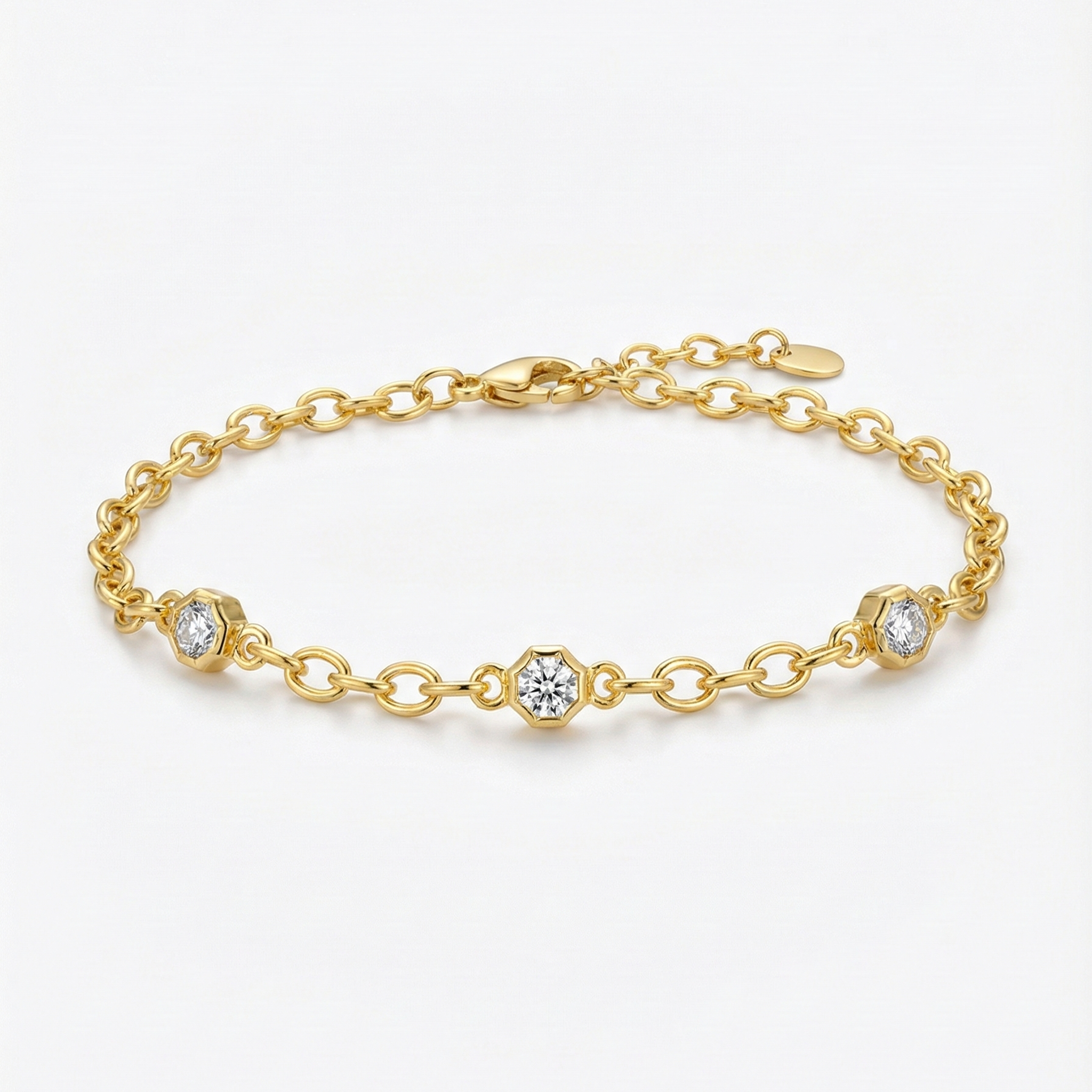 Trinity Gold Bileklik