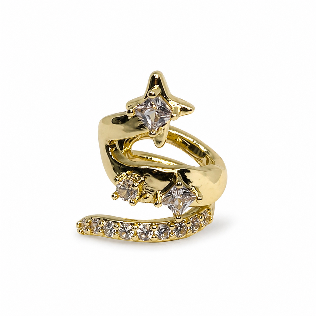 Vega Gold Ear Cuff