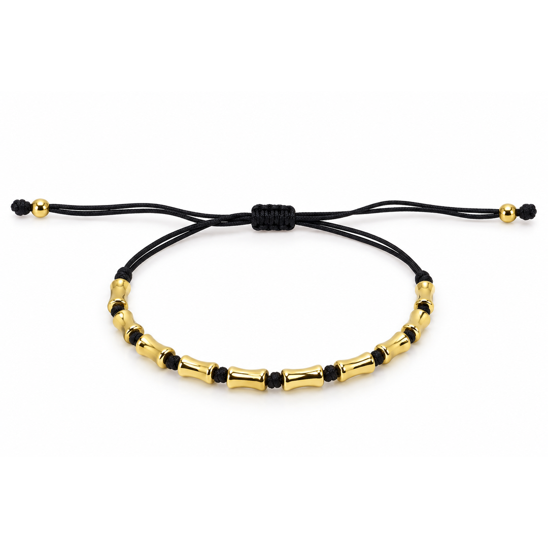 Noir Tube Gold Bileklik