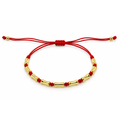 Ruby Tube Gold Bileklik