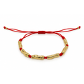 Ruby Cord Gold Bileklik