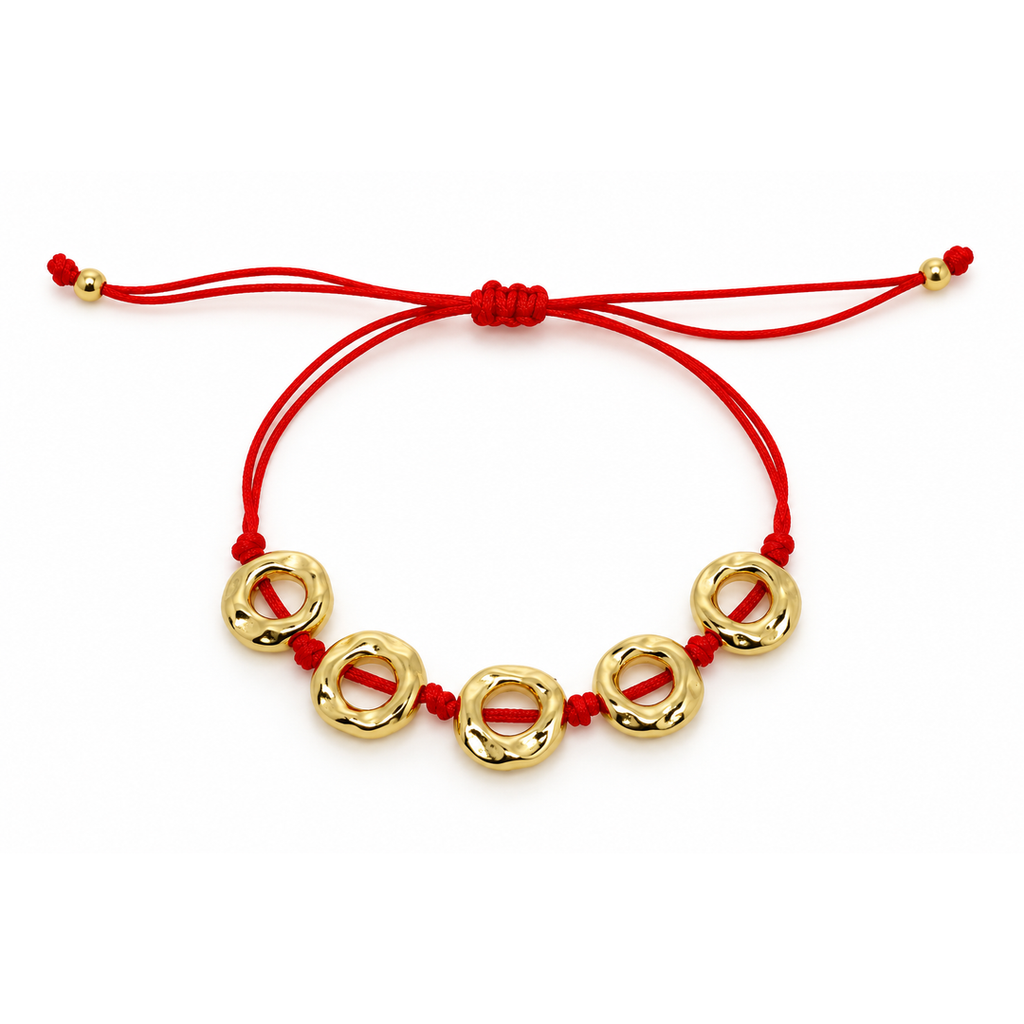 Ruby Ring Gold Bileklik