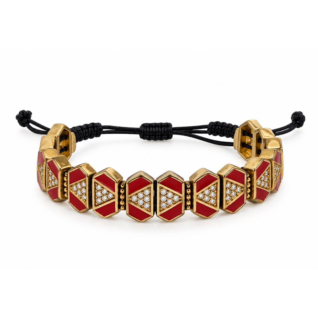 Rouge Enamel Bileklik