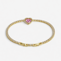 Heart Shine Gold Bileklik