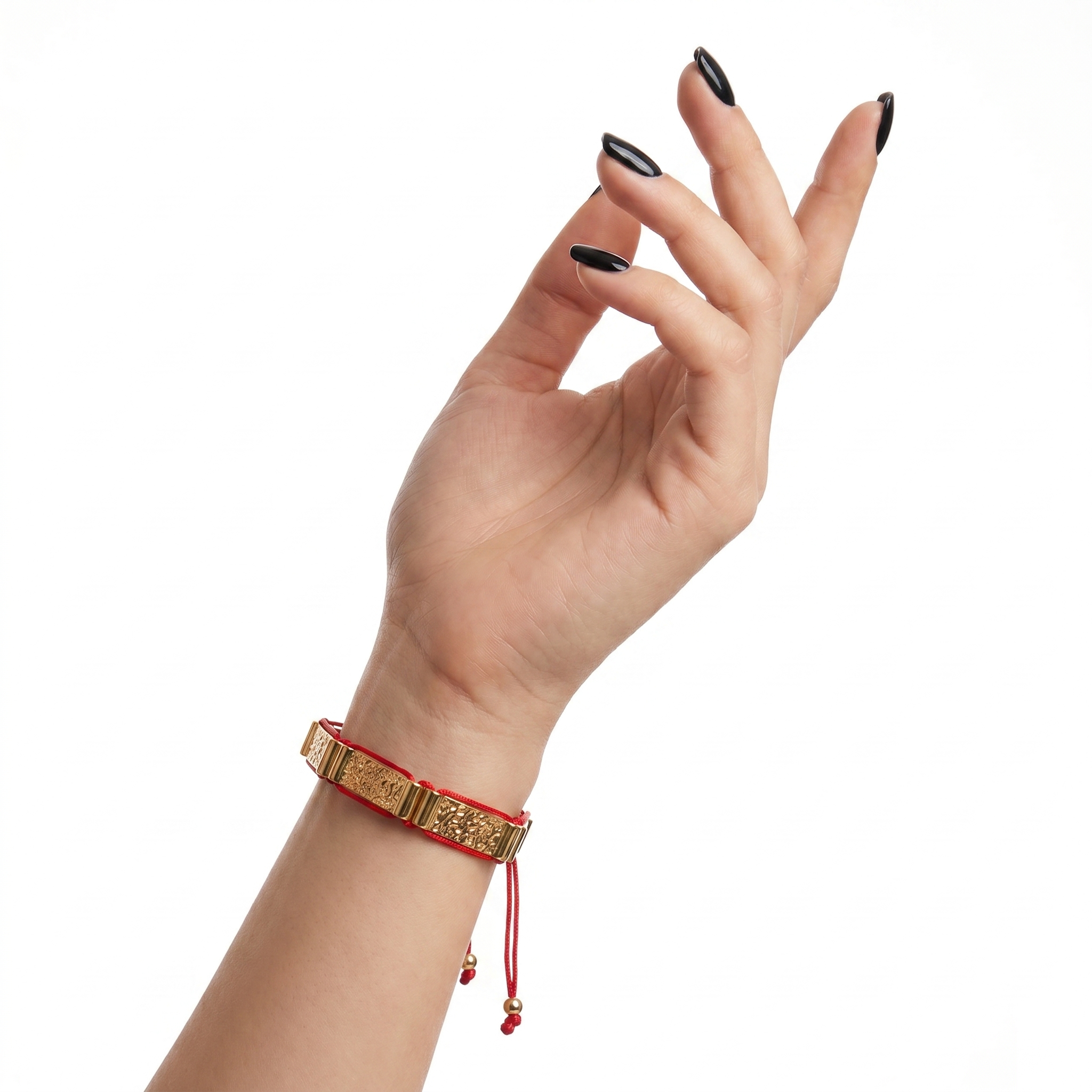 Lirone Red İpli Gold Bileklik