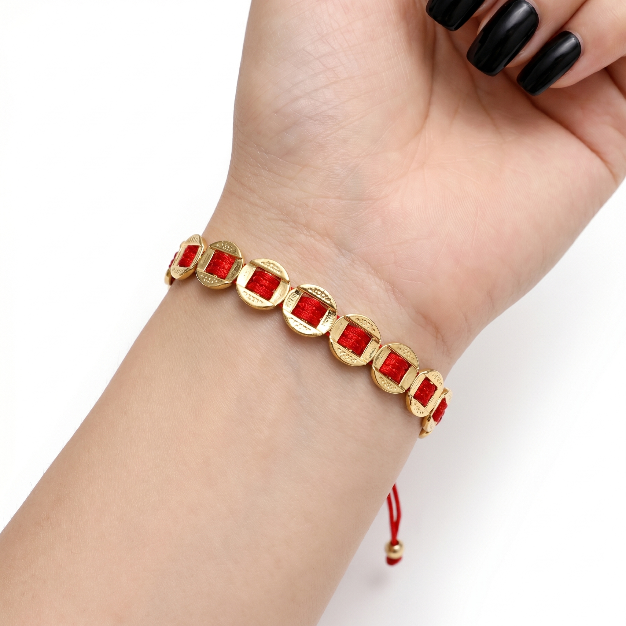 Lirora Red İpli Gold Bileklik