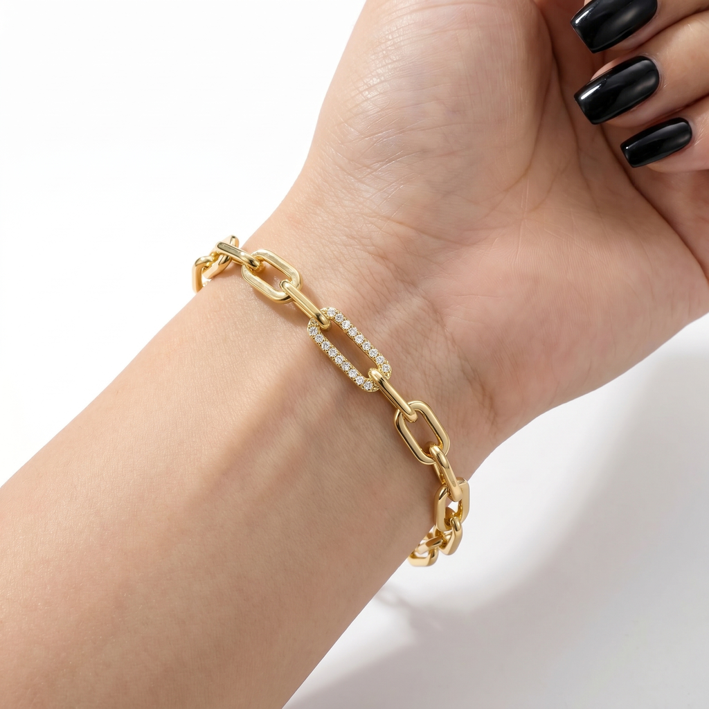 Link Shine Gold Bileklik