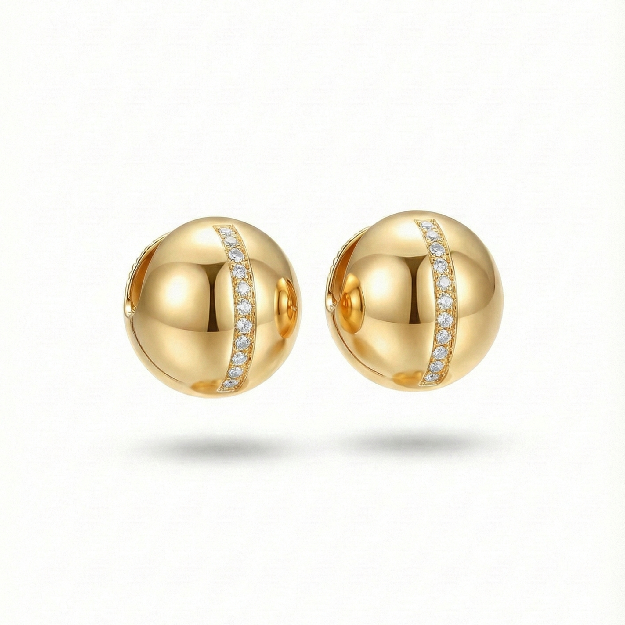 Luna Orbs Gold Küpe