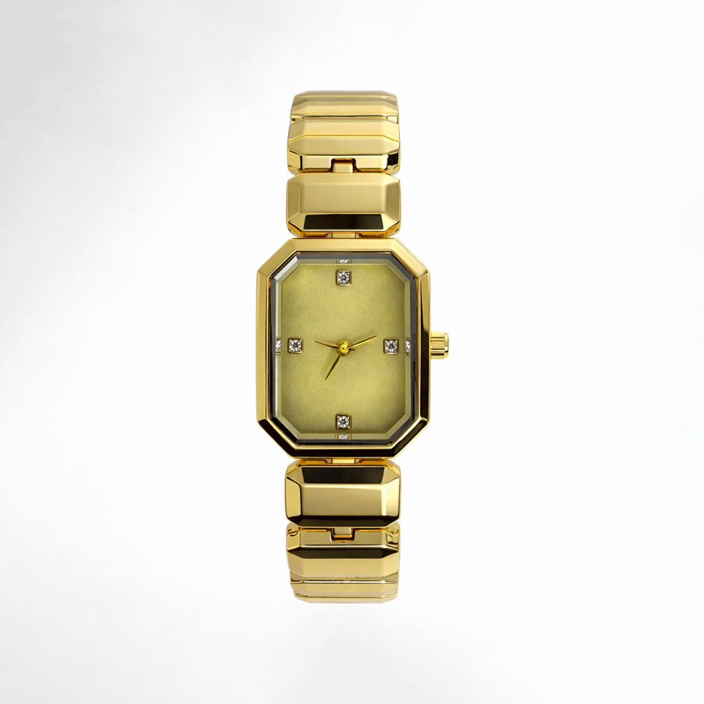 Luxe Antique Gold Saat