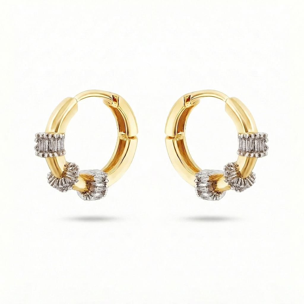 Radiant Gold Küpe
