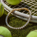 Tennis Gold Bileklik